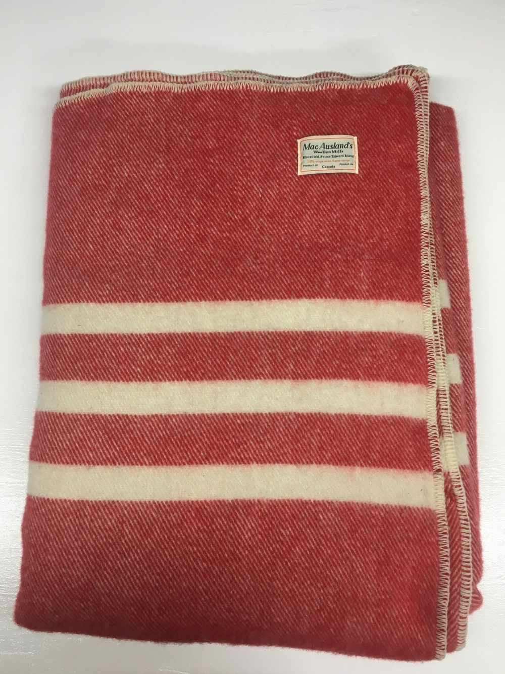 Blankets (tweed) - MacAuslands Woolen Mills, Bloomfield, PEI